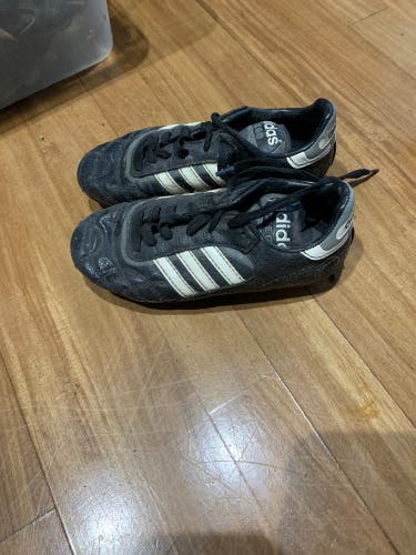 Adidas Black Soccer Cleats - Size 1