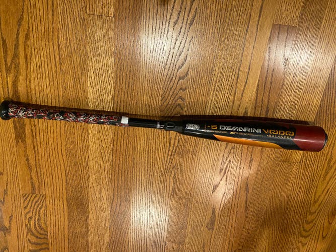 Used USSSA Certified 2018 DeMarini Alloy Voodoo Bat (-5) 25 oz 30"