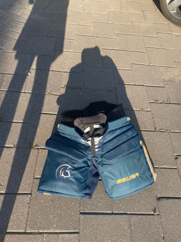 Used XL Bauer Pro Stock Elite Hockey Goalie Pants