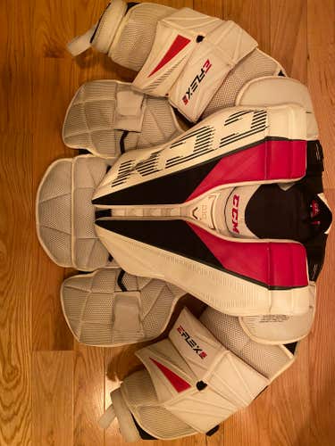 Used Small CCM Eflex 5.9 Goalie Chest Protector