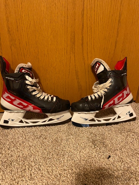 Used CCM Narrow Width Size 8 JetSpeed FT4 Pro Hockey Skates