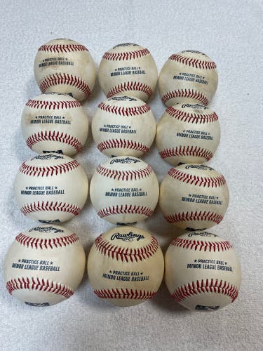 ( Rubbed Up ) Rawlings ( Official Minor League )( Practice) Baseball