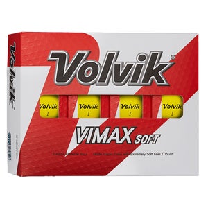 Volvik ViMax Yellow Golf Balls 12-Pack