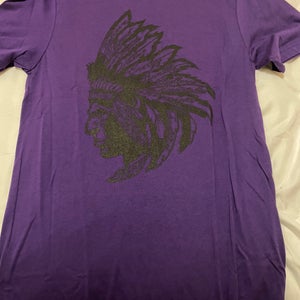 BraveHeart Lacrosse Values tshirt Purple Small