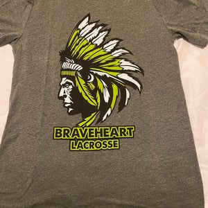 BraveHeart Lacrosse Tshirt Small