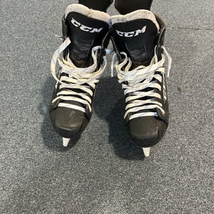 Game Used CCM RibCor 80k Pro Stock Skates Colorado Avalanche Foudy L: 8.25 R:8.5