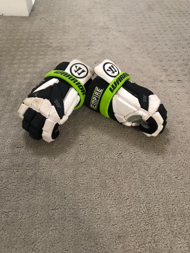 Used Player's Warrior  Evo Lacrosse Gloves