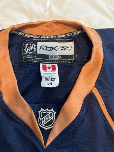 Blue Used Size 54 Reebok Jersey