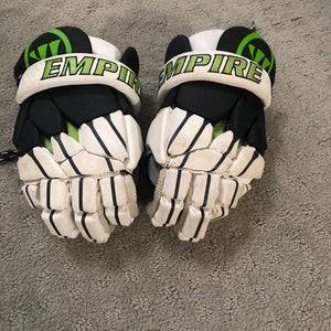 Used Player's Warrior  Regulator Lite Lacrosse Gloves