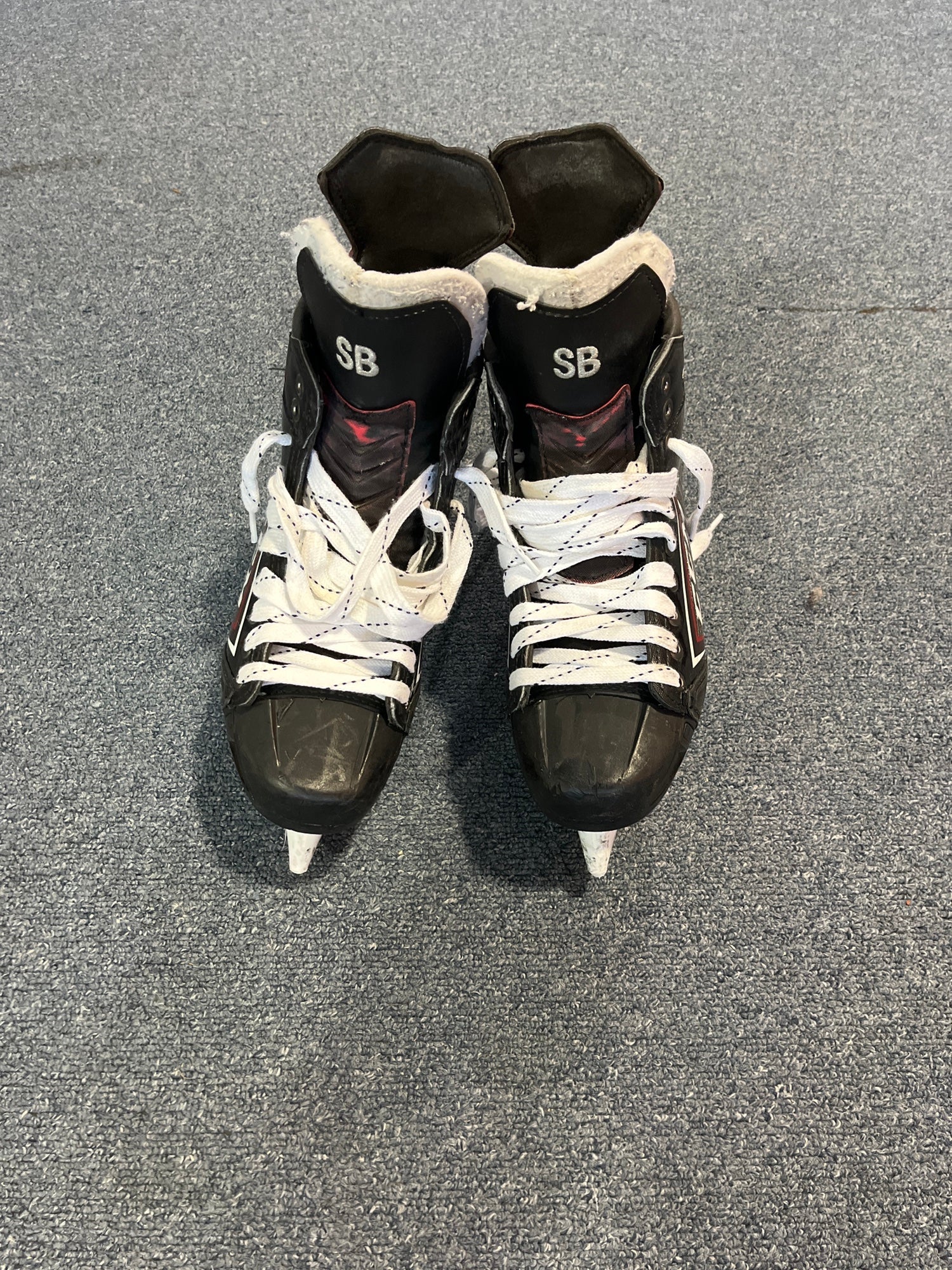 Used Colorado Eagles Pro Stock CCM Jetspeed FT4 PRO Skates Senior 9.25 D