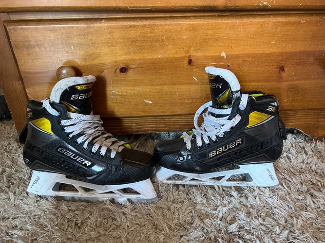 Used Bauer  Size 7 Supreme 3S pro Hockey Goalie Skates