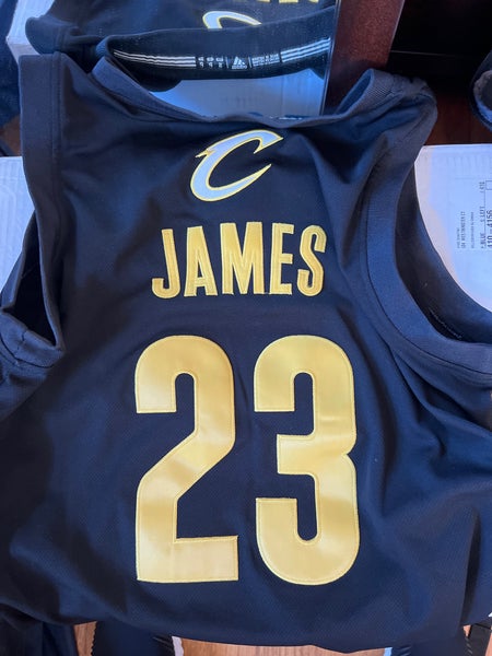 LeBron James 23 Blue Cleveland NBA Jersey