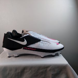 White New Men's Size Men's 10.5 (W 11.5) Molded Cleats Nike Phantom GT Academy Cleats