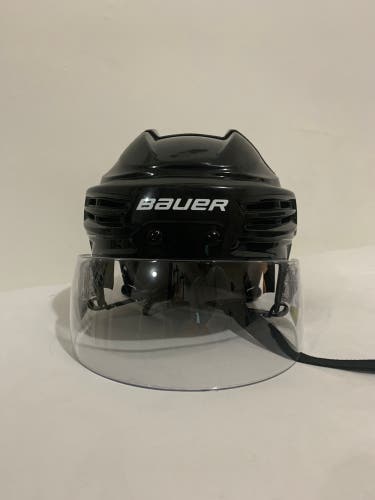 Used Medium Bauer IMS 5.0 Helmet with Bauer Pro-Clip Visor