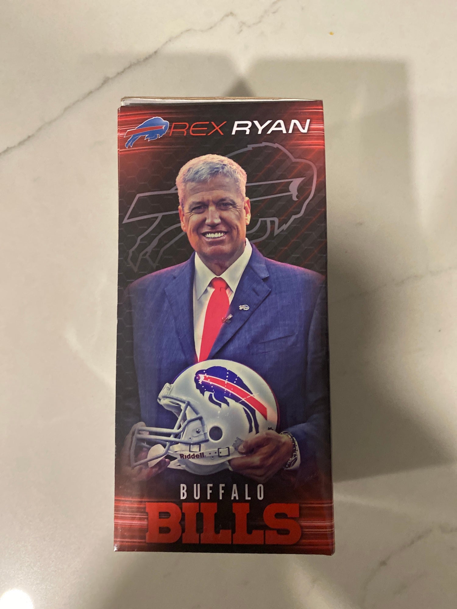 Perfect Game Bobblehead Finally Arrived <3 : r/buffalobills