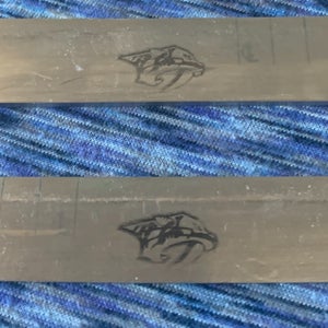 Nashville Predators Game Used Tydan Steel Runners For 263 Bauer Lightspeed Edge - Read Description