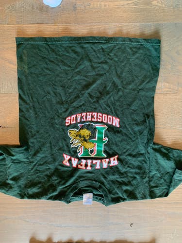 Halifax Mooseheads - Green Used Large Shirt