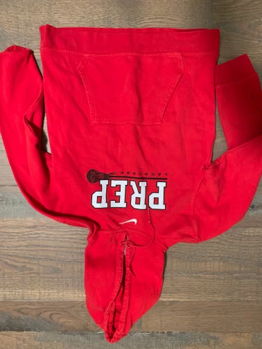Fairfield Prep lax --- Red Used Small / Medium Nike Sweatshirt