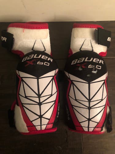Used Large Bauer Vapor X60 Elbow Pads Junior
