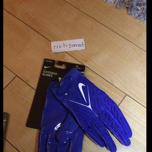 Nike Superbad 6.0 Football Gloves Blue DM0053-468 Size 2XL