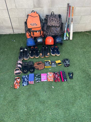 used baseball gear -