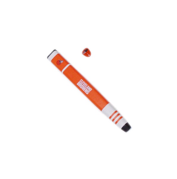 NEW Team Golf Cleveland Browns Orange/White Jumbo Putter Grip w