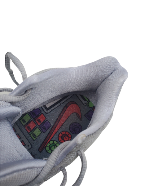 Nike Kyrie 5 Wolf Grey Lime Blast (GS)Size 4youth Basketball