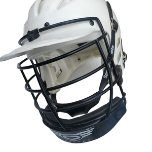 Cascade CPV Youth Kids Lacrosse Helmet White With Black Face Mask Chin Strap