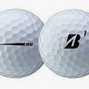 24 Golf Balls- Bridgestone e6 White - 3A