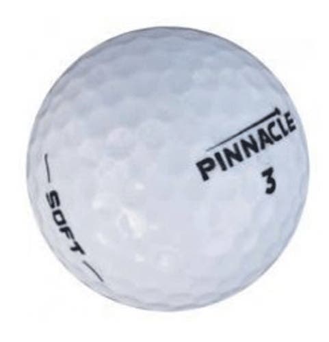 100 Golf Balls- Pinnacle Soft White AAAA