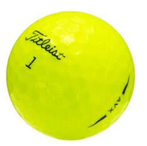 48 Golf Balls- Titleist AVX 2019 Yellow  AAA