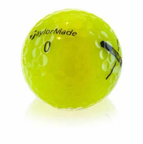 24 Golf Balls- TaylorMade Distance+ Yellow - AAAAA