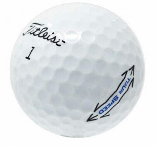 24 Golf Balls- Titleist TourSpeed White -  AAAA