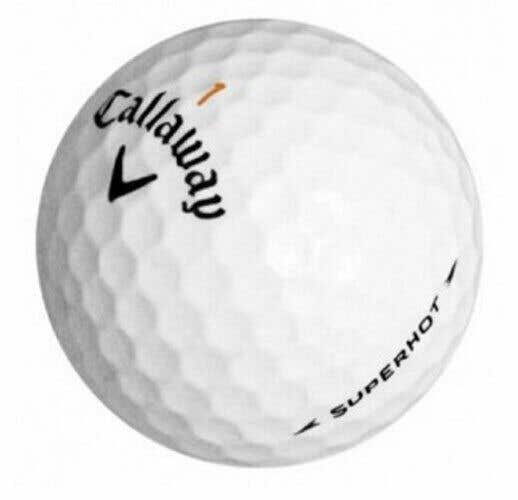 24 Golf Balls- Callaway Superhot - AAAA