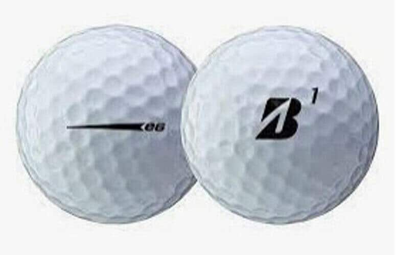 50 Golf Balls- Bridgestone e6 White - 3A