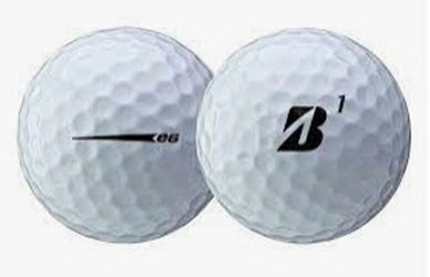 100 Golf Balls- Bridgestone e6 White - 3A