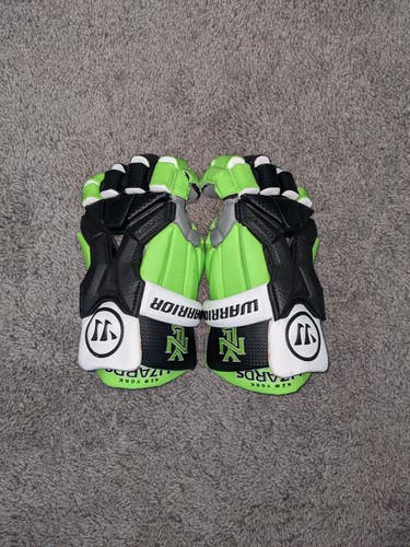 New York Lizards Lacrosse Gloves - Warrior Burn Pro