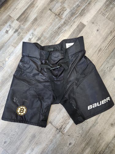 David Pastrnak 2021 Bauer Pant Shell Bruins Pro Stock
