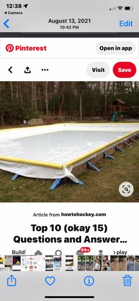 Nice Rink 20x40 Ice Rink | SidelineSwap | Buy and Sell on SidelineSwap