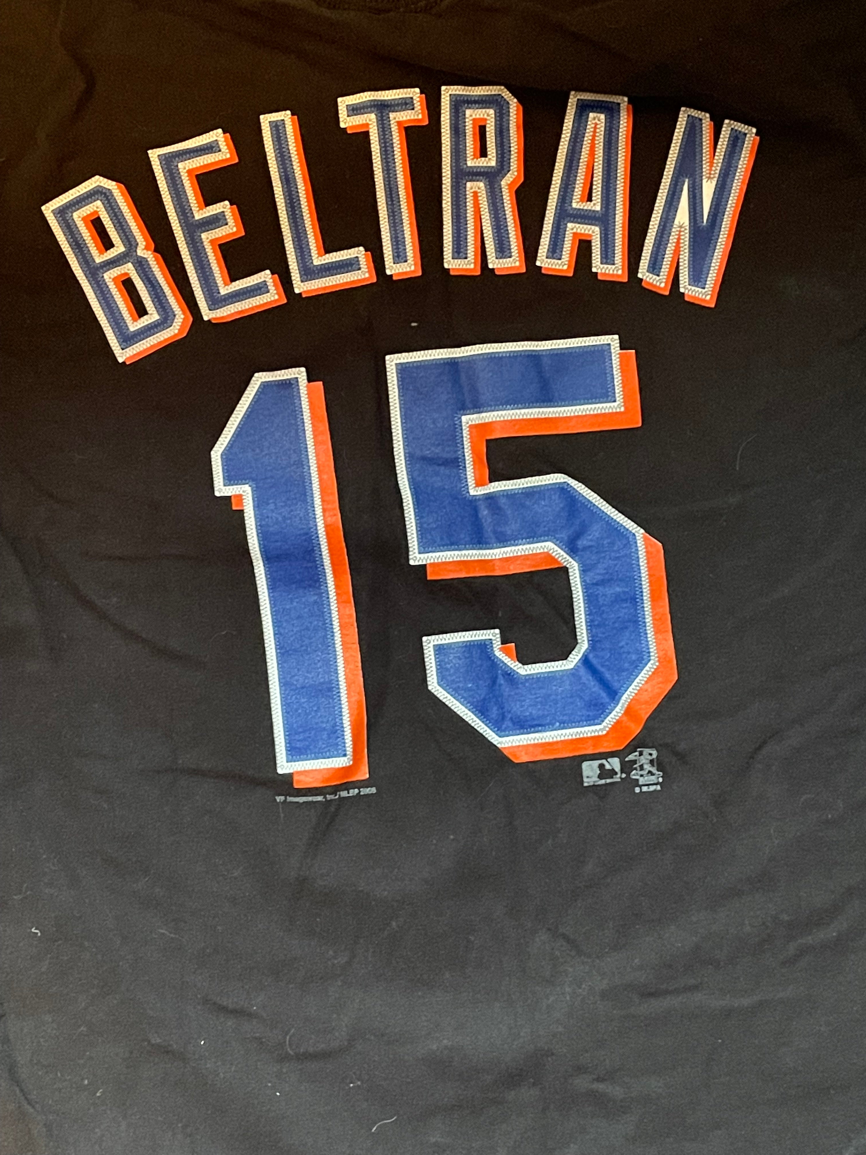 NEW YORK METS *BELTRAN* BASEBALL MAJESTIC SHIRT M Other Shirts \ Baseball