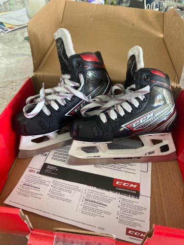 Used CCM Regular Width  Size 1 Jetspeed ft460 Hockey Goalie Skates