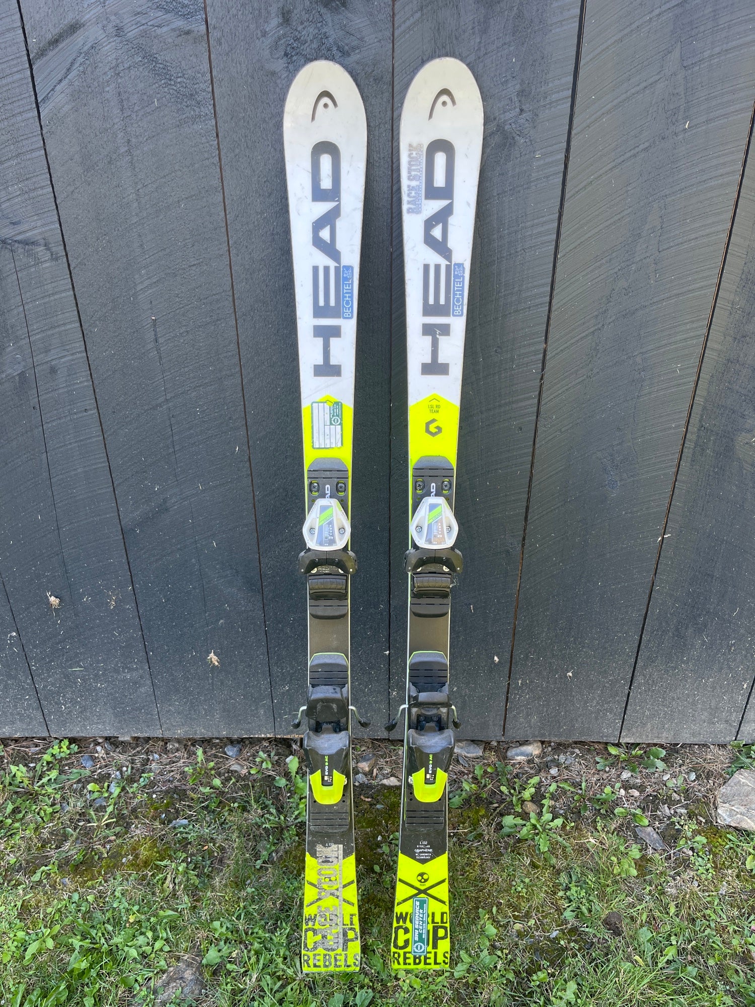 Head World Cup Rebels i.SL RD Skis with Bindings SidelineSwap