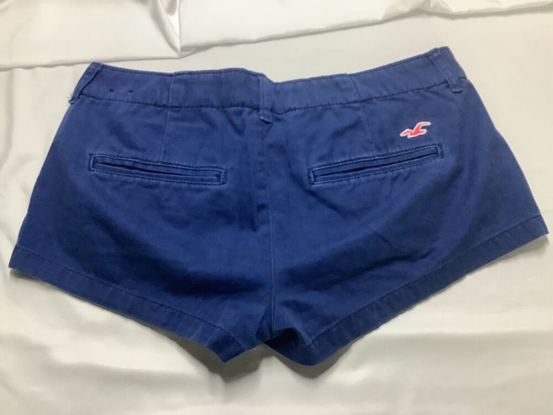 HOLLISTER Low Rise Blue Casual Shorts Women's Size 3 Waist 26 Great Cond  Box K