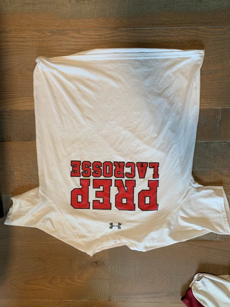 Fairfield Prep Lax - White Used Small Under Armour Shirt