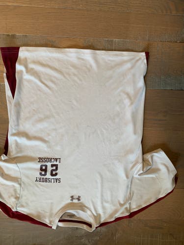 Salisbury lax  #26 - White Used Medium Shirt
