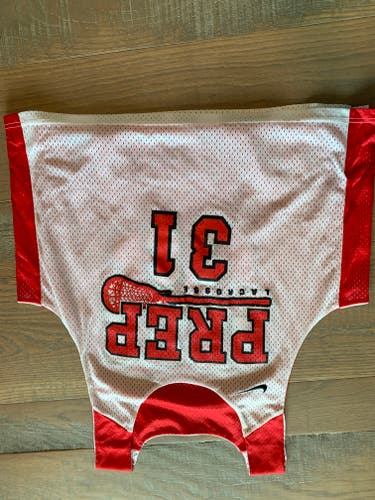 Fairfield Prep #31 - Red Used Medium/Large Jersey