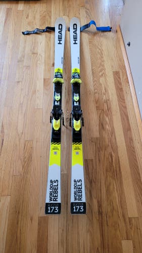 2019 HEAD World Cup Rebels i.GS RD 173 Skis With Bindings