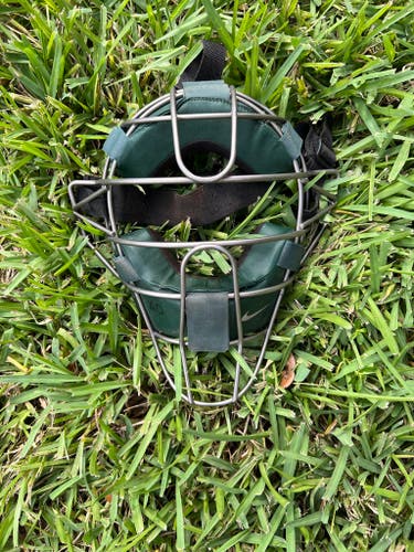 Nike Titanium Pro Issued Catcher's Mask - Green