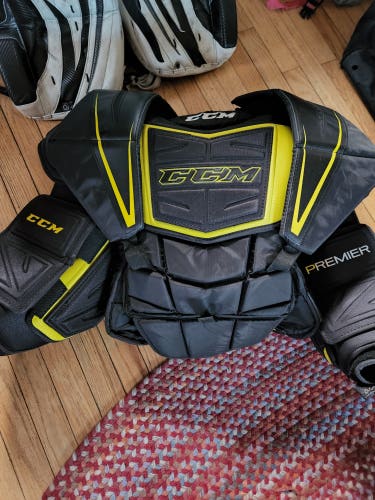Used Medium CCM Premier Goalie Chest Protector