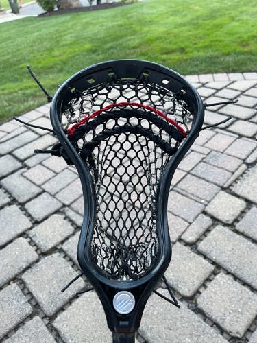 Used Black Maverik Tactik 2.0 with black ECD Hero 2.0 Hero mesh on STX Fiber Shaft